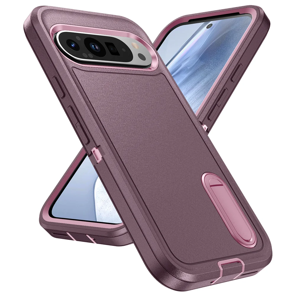 Ctech Shockproof with Stand Case For Google Pixel 9 9Pro and 9 Pro XL