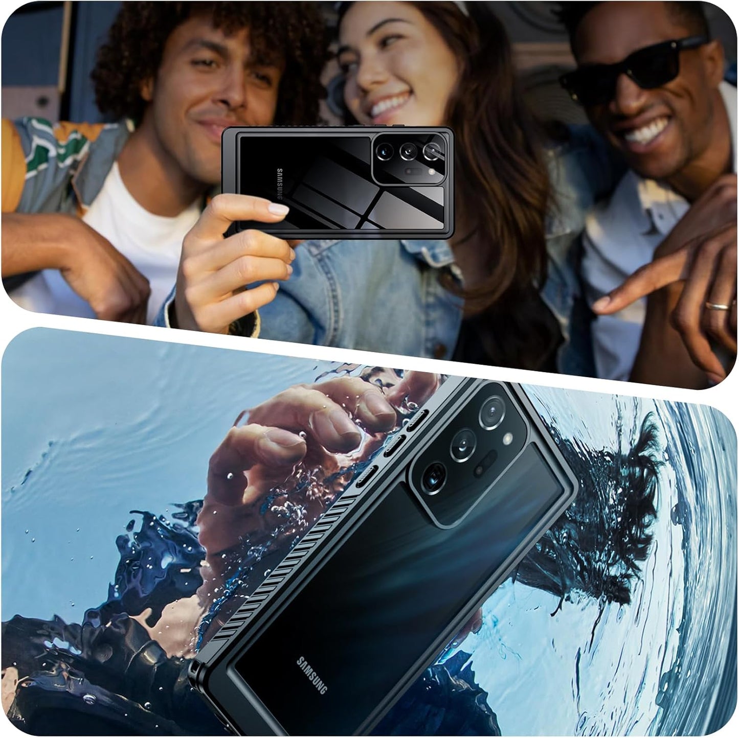 C&T 360º Waterproof IP68 Case For Samsung Galaxy A S Models