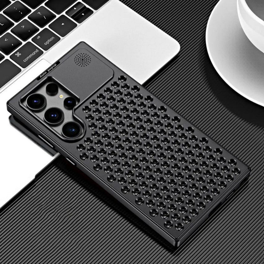 Heat Dissipation Aluminum Case For Galaxy s22 s23 s24 Ultra Plus Samsung Shockproof