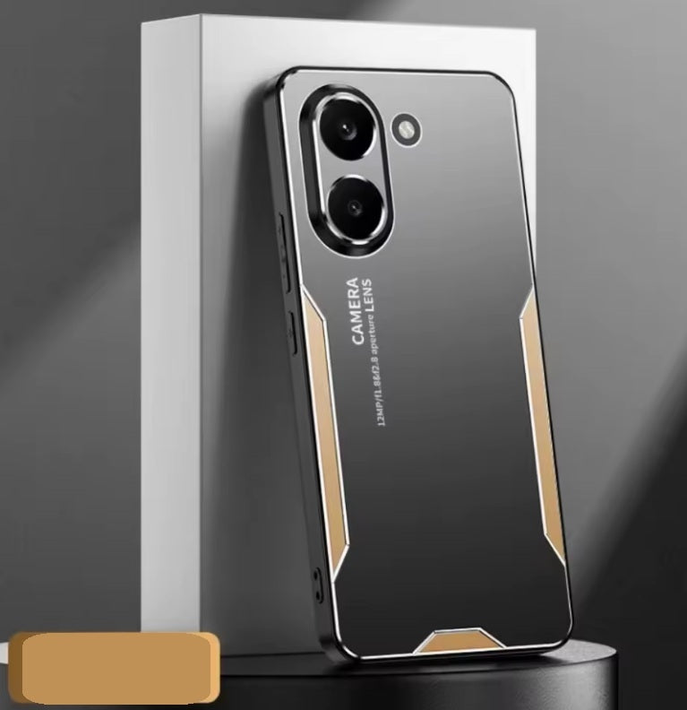 C&T Aluminium Shockproof Case for Poco X6 X7 X8 PRO 5G and Redmi Note 13 14 15 Pro 5G Xiaomi