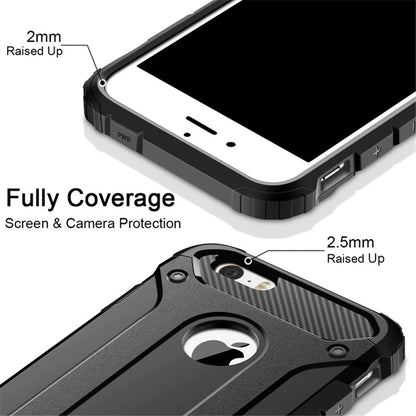 Armor Shield Case for iPhone 11 12 13 14 15 16 Pro Max Plus Mini ShockProof