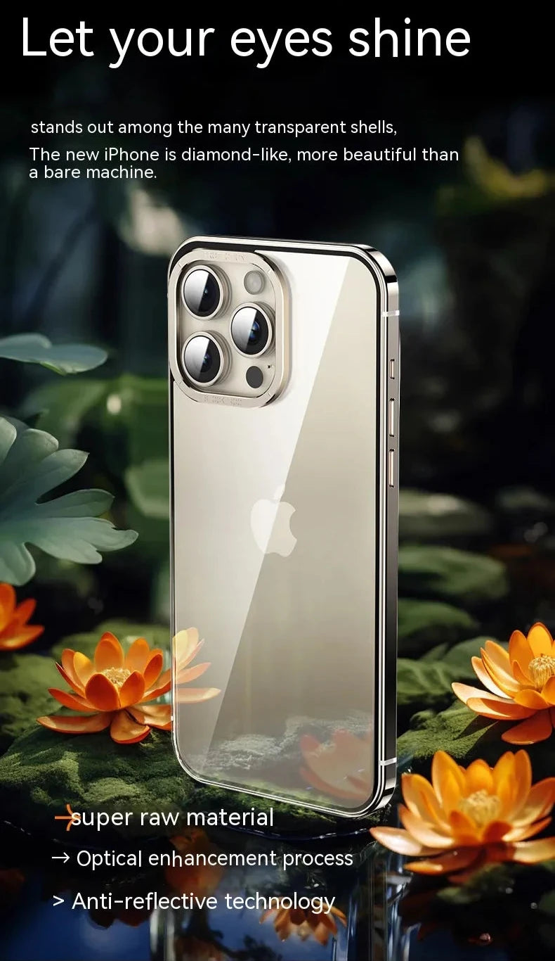 Steel + Alloy Case for iPhone 15 16 Pro max Plus MagSafe Fall Protection