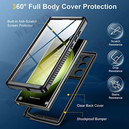 C&T 360º Waterproof IP68 Case For Samsung Galaxy A S Models