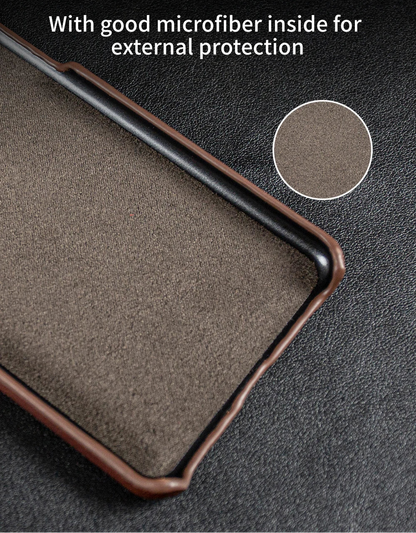 C&T Genuine Leather Case For Samsung Galaxy Note 20 to Galaxy s24 Ultra FE