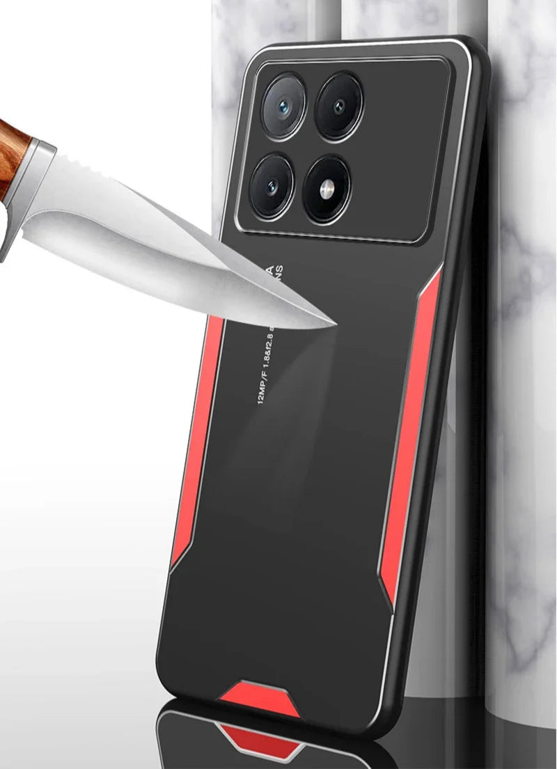 C&T Aluminium Shockproof Case for Poco X6 X7 X8 PRO 5G and Redmi Note 13 14 15 Pro 5G Xiaomi