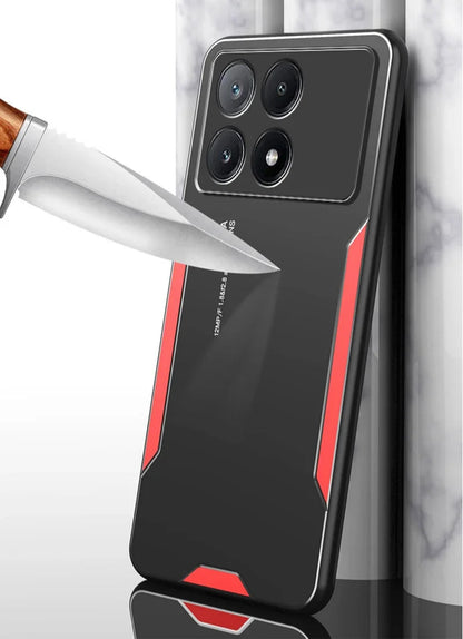 C&T Aluminium Shockproof Case for Poco X6 X7 X8 PRO 5G and Redmi Note 13 14 15 Pro 5G Xiaomi