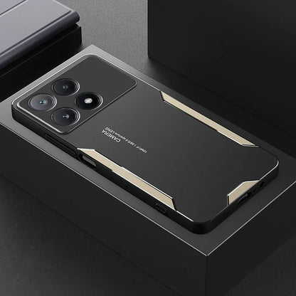 C&T Aluminium Shockproof Case for Poco X6 X7 X8 PRO 5G and Redmi Note 13 14 15 Pro 5G Xiaomi