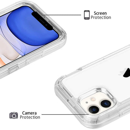 Defender Shockproof Case for iPhone 6 to 16 Pro Max Military Level Protection 360º, MagSafe