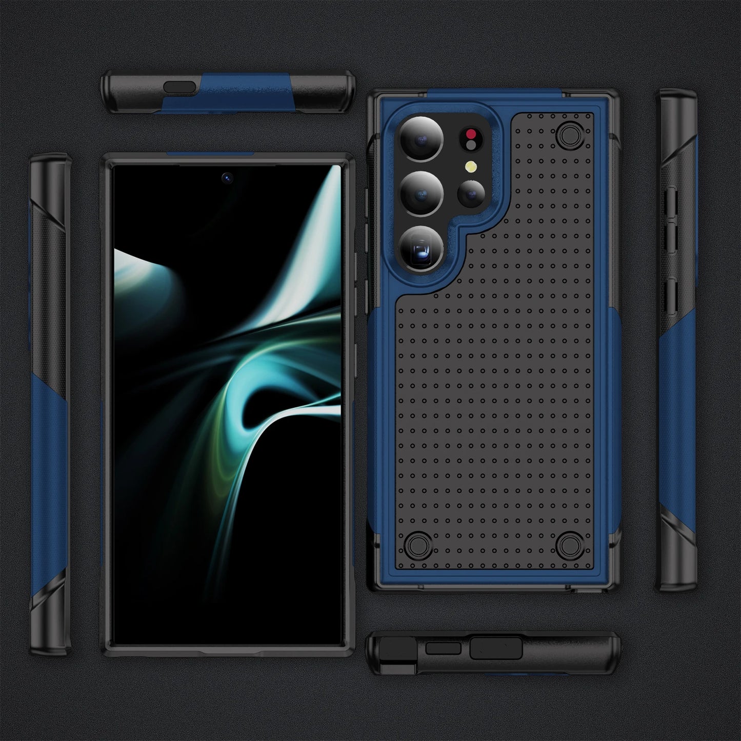 Armor Case For Samsung Galaxy S24 S23 S22 S21 Ultra FE Plus Shockproof