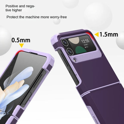 Armor Shockproof Case For Samsung Z Flip 5 4 3 Galaxy Heavy Duty Back Cover