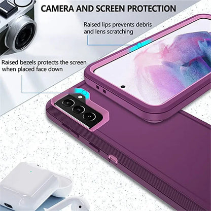 Defender Case for Galaxy  S21 S22 S23 S24 Ultra FE Plus ShockProof Samsung