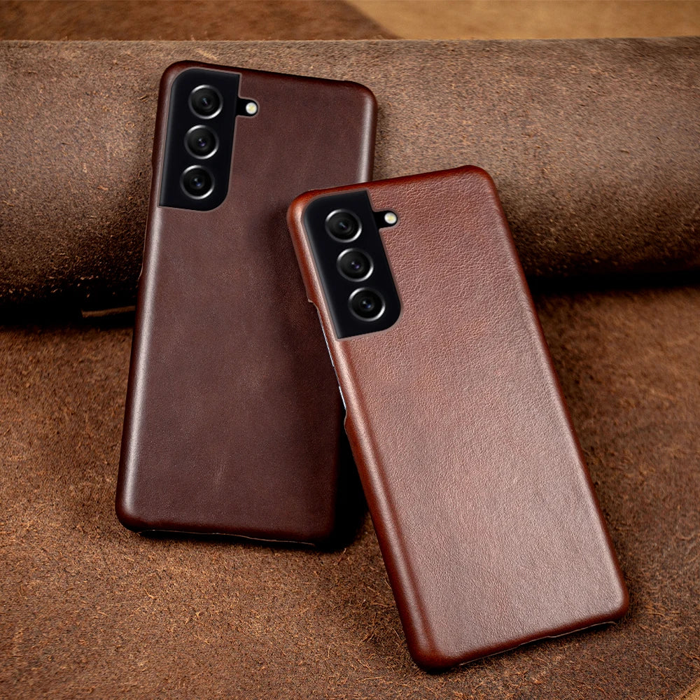 C&T Genuine Leather Case For Samsung Galaxy Note 20 to Galaxy s24 Ultra FE
