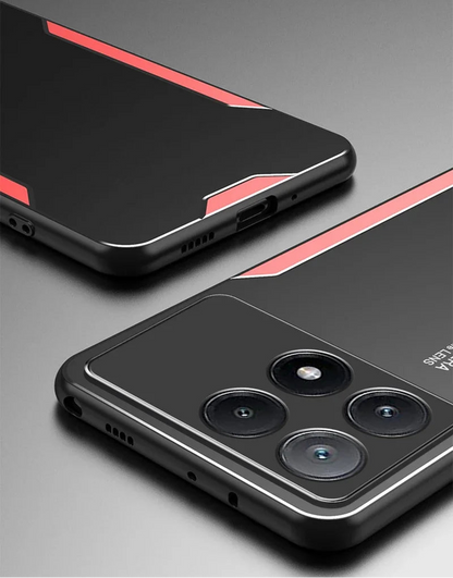 C&T Aluminium Shockproof Case for Poco X6 X7 X8 PRO 5G and Redmi Note 13 14 15 Pro 5G Xiaomi
