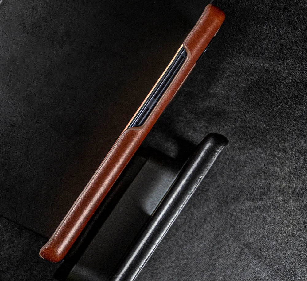 C&T Genuine Leather Case For Samsung Galaxy Note 20 to Galaxy s24 Ultra FE