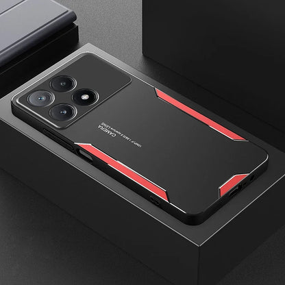 C&T Aluminium Shockproof Case for Poco X6 X7 X8 PRO 5G and Redmi Note 13 14 15 Pro 5G Xiaomi
