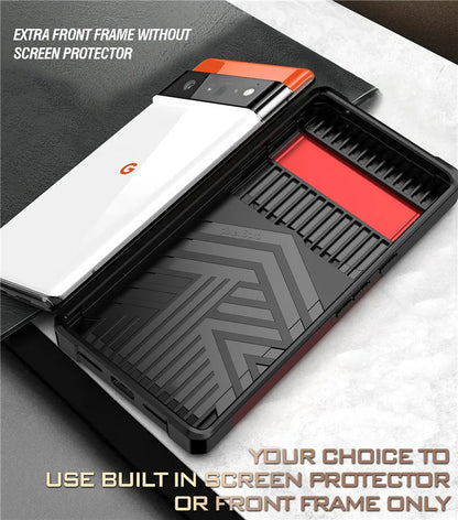 Card Holder Bracket Case for Pixel 8 7 6 5 A Pro Google Kick Stand Metal
