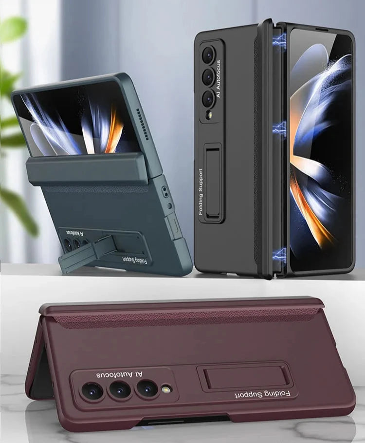 ShockProof Case for Galaxy Z Fold 6 5 4 3 2 5 Magnetic Kickstand Samsung Full Protection