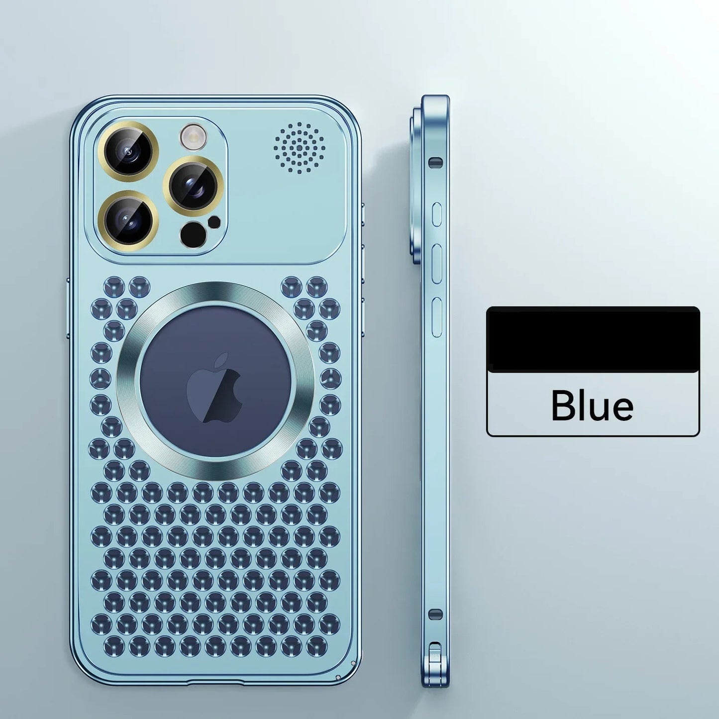 Heat Dissipation Aluminum Case For iPhone 13 12 14 15 Pro Max Plus Anti Drop