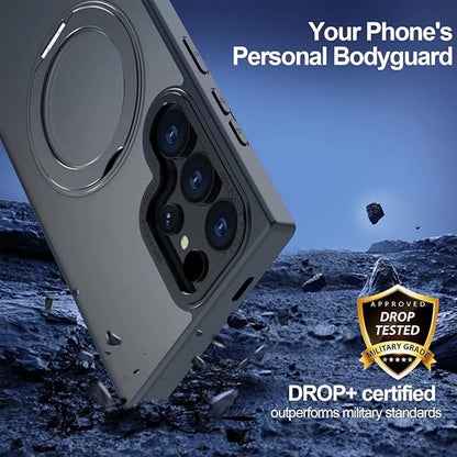 Metal 360º Bracket Case for Galaxy S24 S23 S22 Ultra Plus Samsung ShockProof