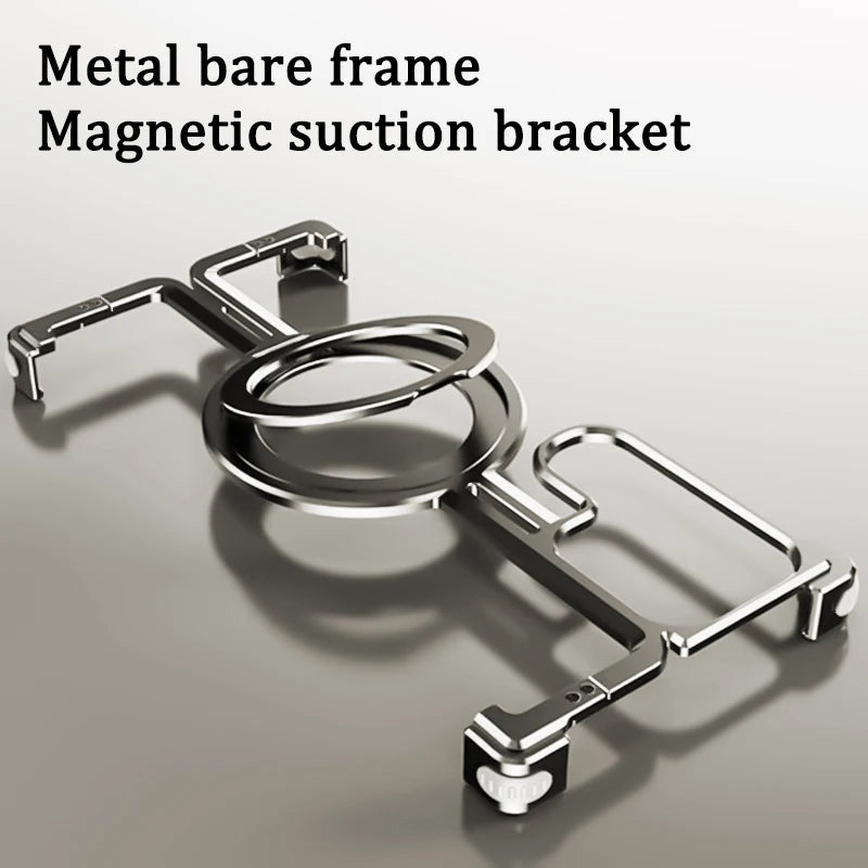 Frameless Aluminum Case for Galaxy S23 S24 Ultra Plus Shockproof Samgung MagSafe