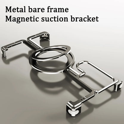Frameless Aluminum Case for Galaxy S23 S24 Ultra Plus Shockproof Samgung MagSafe