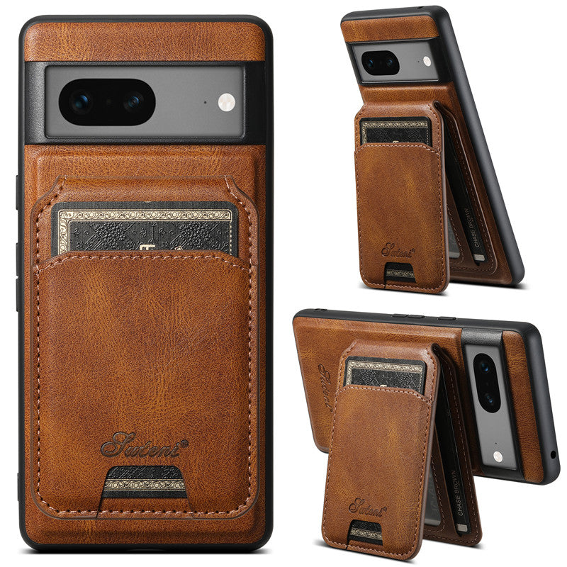 Wallet Leather For Google Pixel 9 Pro 8 7 6 Pro 6A 7A ShockProof Magnetic
