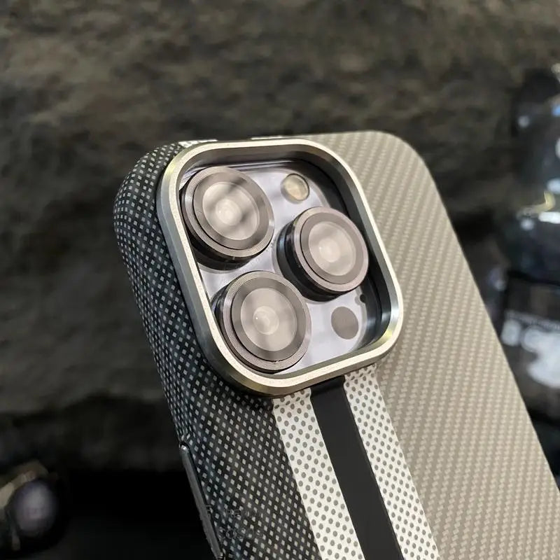 Carbon Fiber like Case for iPhone 13 14 15 16 Pro Max ShockProof MagSafe
