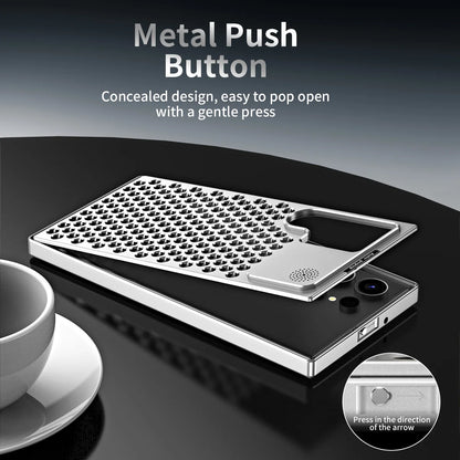 Heat Dissipation Aluminum Case For Galaxy s22 s23 s24 Ultra Plus Samsung Shockproof