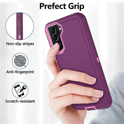 Defender Case for Galaxy  S21 S22 S23 S24 Ultra FE Plus ShockProof Samsung