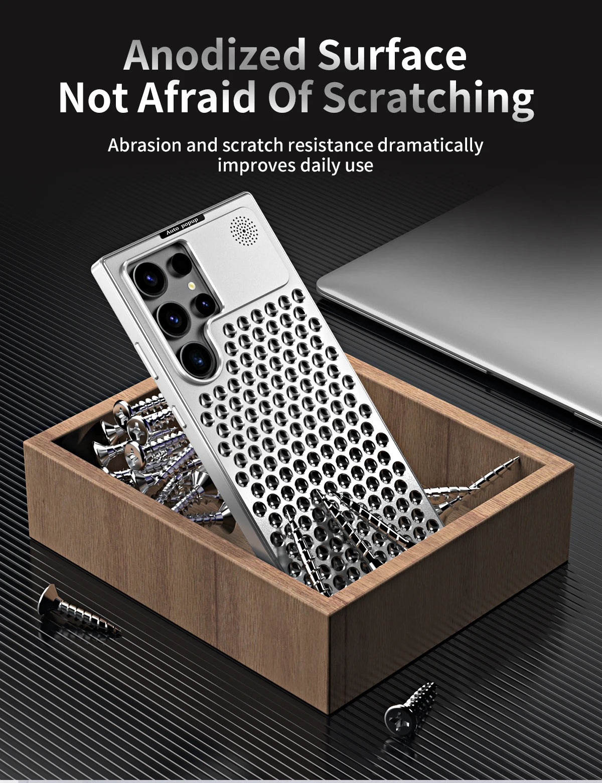 Heat Dissipation Aluminum Case For Galaxy s22 s23 s24 Ultra Plus Samsung Shockproof