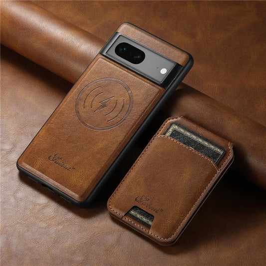 Wallet Leather For Google Pixel 9 Pro 8 7 6 Pro 6A 7A ShockProof Magnetic