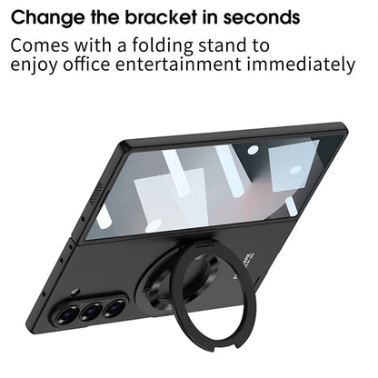 ShocProof Bracket Case for Galaxy Z Fold 6 5 4 3 Samgung MagSafe KickStand