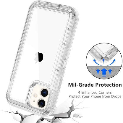 Defender Shockproof Case for iPhone 6 to 16 Pro Max Military Level Protection 360º, MagSafe