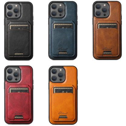 Leather With Wallet + Stand Case For iPhone 12 13 14 15 16 Plus Pro Max