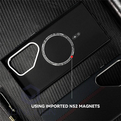 Carbon Fiber Like Case for Samsung Galaxy s23 s24 Ultra Plus + MagSafe