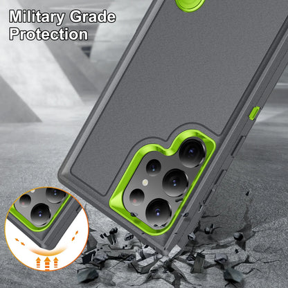 ShockProof + Kickstand Case for Galaxy s22 s23 s24 Ultra FE Plus Samsung Magnetic