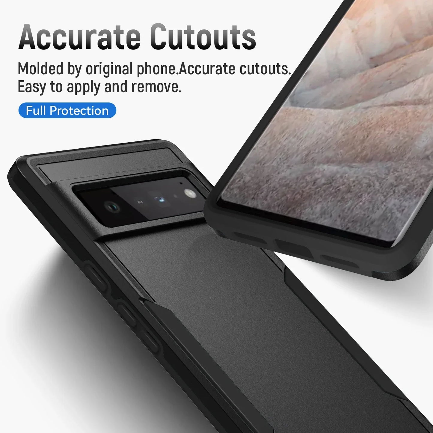 Armor Shockproof Case For Pixel 8 7 6 Pro 6A 7A 8A Google MagSafe Magnetic