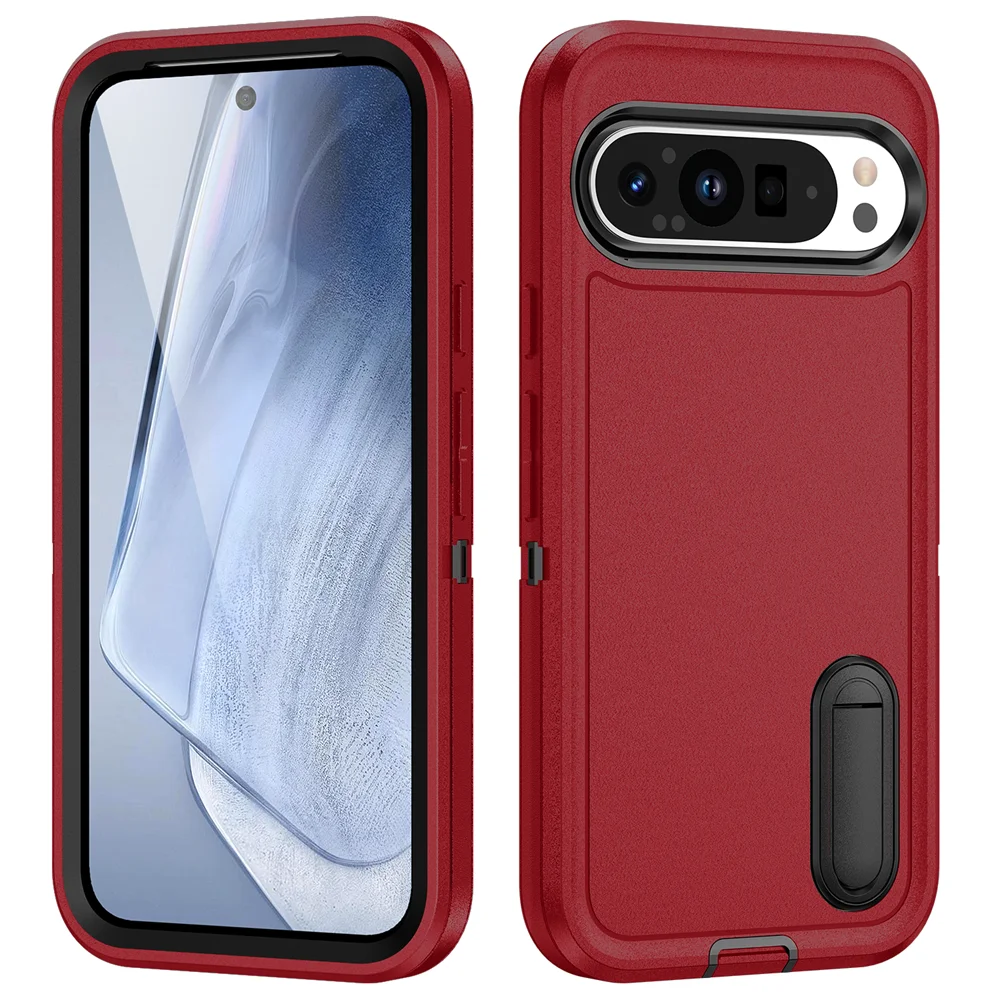 Ctech Shockproof with Stand Case For Google Pixel 9 9Pro and 9 Pro XL