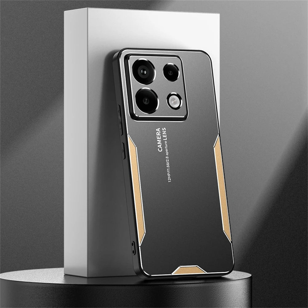 C&T Aluminium Shockproof Case for Poco X6 X7 X8 PRO 5G and Redmi Note 13 14 15 Pro 5G Xiaomi