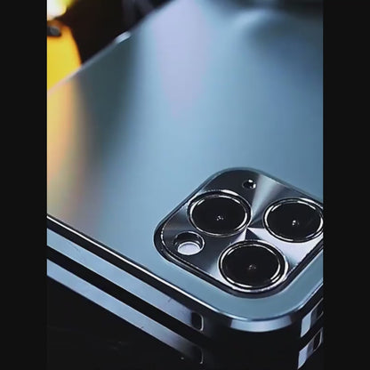 ShockProof Case for iPhone 12 13 14 15 16 Pro Max With Metal Frame