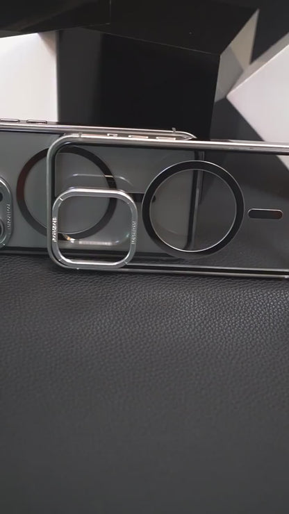 Steel + Alloy Case for iPhone 15 16 Pro max Plus MagSafe Fall Protection